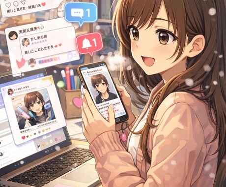 SNS運用代行をあなたの代わりにいたします SNS運用経験・現職での広報業務経験あります イメージ1