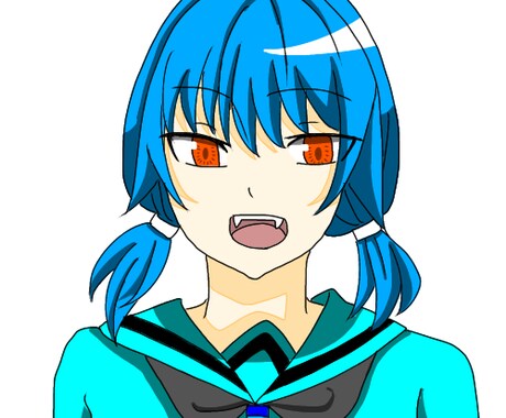 シンプルアニメ塗りSNSアイコン描きます アニメ塗りのアイコン描きます。 イメージ2