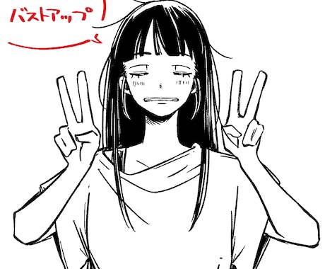 漫画タッチのアイコンイラスト描きます 白黒・カラーでハッキリと！存在感を出したい人に！ イメージ2