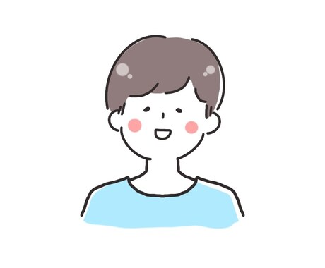 シンプル似顔絵描きます 商用利用OK◎名刺やブログに！ イメージ2
