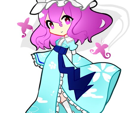 オリジナル、二次創作のミニキャラ描きます 素早くアクキーや缶バッジのミニキャライラストが欲しい方へ！ イメージ1