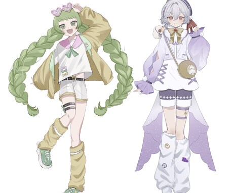 TRPGやキャラクターデザインのご制作をいたします お急ぎやミニキャラもご対応可能！ イメージ2