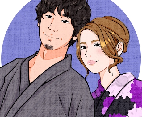 あなたの大事な写真をイラストにします すぐ制作開始！記念日やプレゼントにいかがですか？ イメージ2