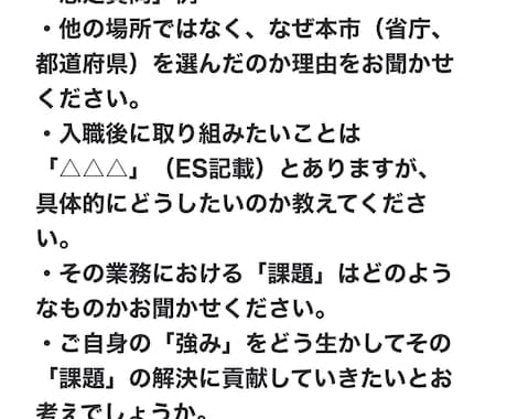 元人事が公務員試験［新卒・経験者］想問添削します 国般・地上・市町村（行政、技術、ICT、管理職、障がい者枠） イメージ2