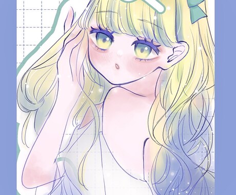 イラスト作成いたします 女の子の絵が得意です！可愛く描けるよう精一杯頑張ります！ イメージ2