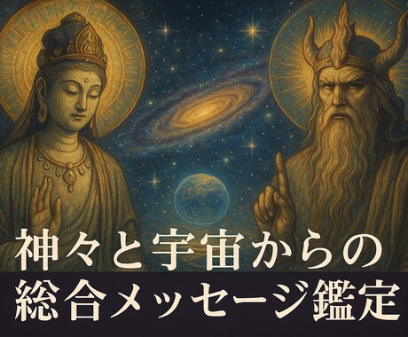 神々と宇宙からの総合メッセージ鑑定ます 未来の転機と行動計画を明確にお伝えします イメージ1