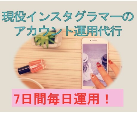 現役インスタグラマーがコンサル＆運用代行します 短期間でフォロワーを増やしたい方必見！お試し７日間！ イメージ1