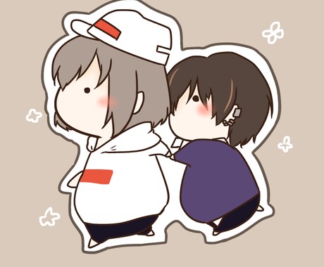 あなたをデフォルメイラスト化します 自分専用のキャラクターが欲しい時にお使いくださいっ イメージ1