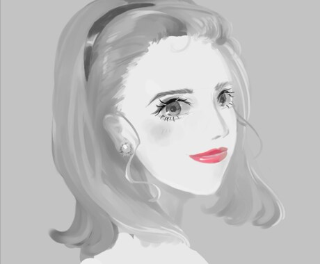 SNSのイラストアイコンを描かせていただきます フェミニンなアイコンはお洒落なアカウントにぴったりです。 イメージ2