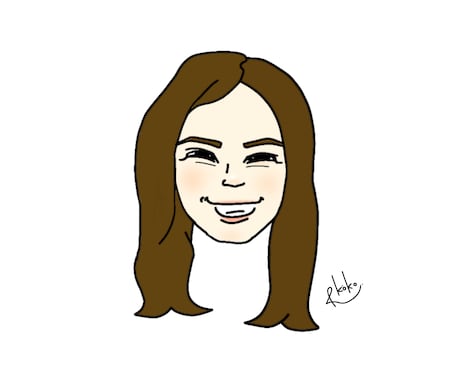 あたたかい雰囲気の似顔絵イラスト描きます SNSのアイコンや名刺の挿絵に イメージ2