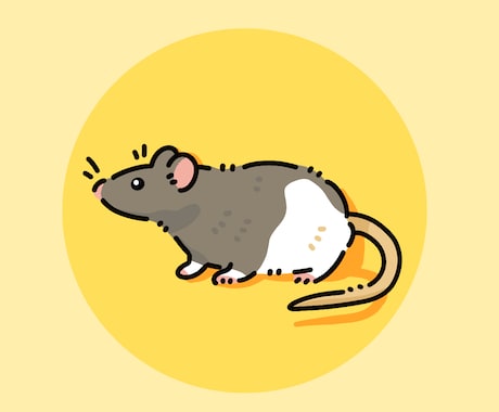 ゆるかわアイコンに！あなたの自慢のペット描きます お急ぎ対応！どんな生き物でもOK！ イメージ2