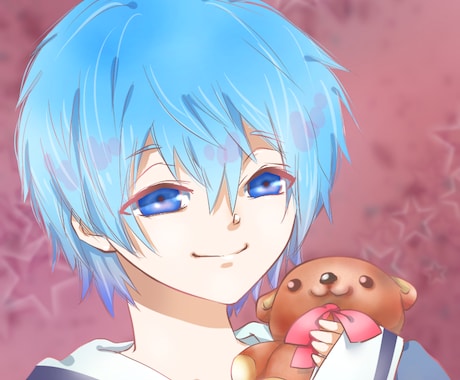 オリキャラSNSアイコン等描きます ショタロリ男女可☆カワイイからクールまで幅広く対応します イメージ1