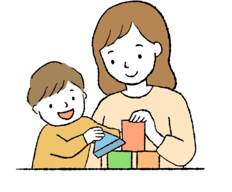 ほのぼの可愛いイラストをお描きします ⭐︎子育てや女性向けのテーマの挿絵におすすめです！ イメージ1