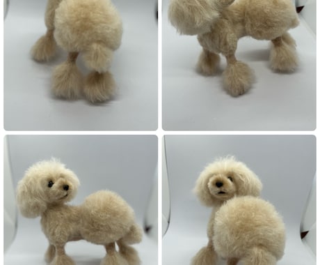 羊毛フェルトで作るリアルな犬の制作方法になります 愛犬さんを羊毛フェルトで作ってみませんか？ イメージ2
