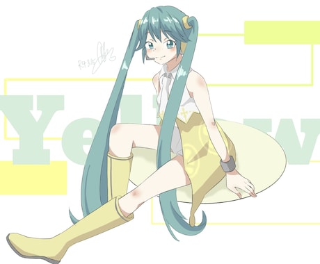 アニメ風イラスト制作承ります イメージ1