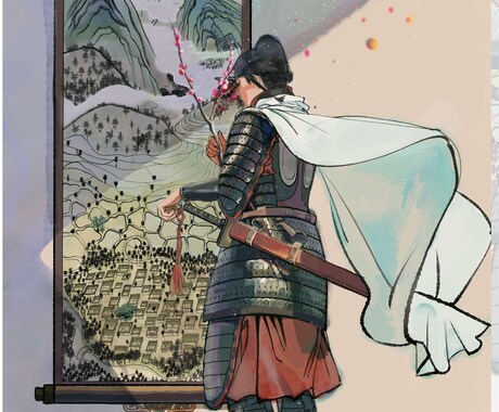 コミックイラスト作成ます アニメ風のキャラクターイラスト イメージ2