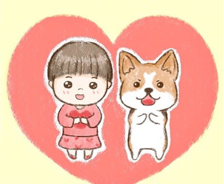 SNSなどで使える可愛い似顔絵描きます 写真を送っていただき似顔絵やペットのイラストなど描きます。 イメージ1