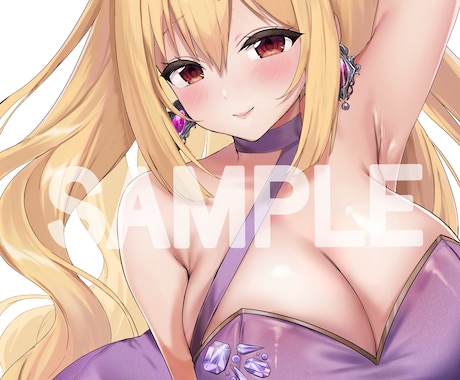 幅広く使える背景なしイラストを描きます 頭から~太ももまでのサムネなどに使えるイラストです！ イメージ2