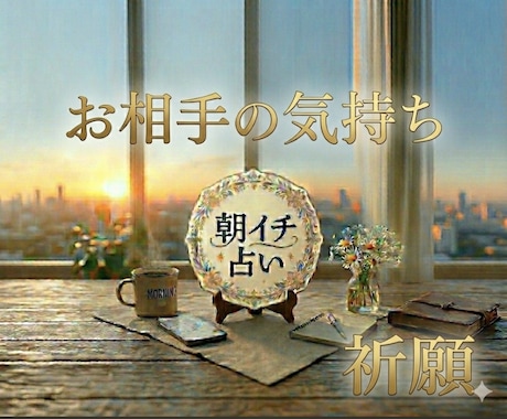 お相手の本心・魂、朝イチ霊視します 今日1日の事占います。恋愛、お子さま、お仕事、目標、人間関係 イメージ2