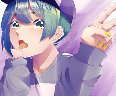 可愛い女の子・男の子イラスト描きます イメージ1