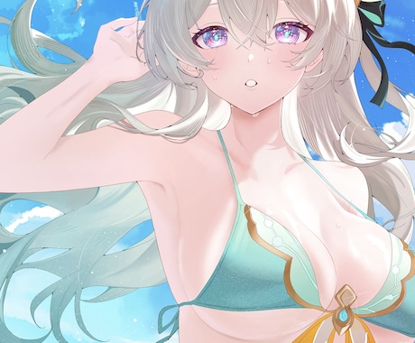 一枚絵などのイラストを描きます イメージ1