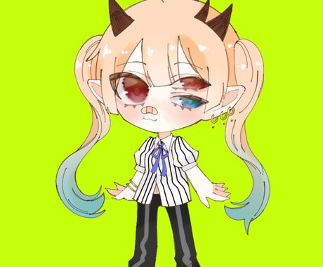 可愛い立ち絵、表情差分描きます オリジナルの可愛い物が作れます。 イメージ2