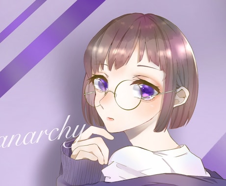 色々な絵柄でイラストの制作をします 目、髪の書き方、塗り方まで詳しく指定！自分好みのイラストに！ イメージ1