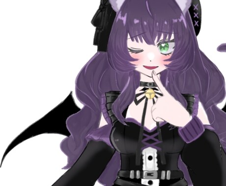 キラキラとぅるとぅるなイラスト描きます 何度でも修正可能！SNS利用、サムネ、1枚絵、などなど！ イメージ2
