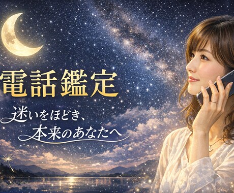 電話鑑定☆複数占術であなたのお悩みを丁寧に占います 電話鑑定・時間制限なし・複数占術 イメージ2