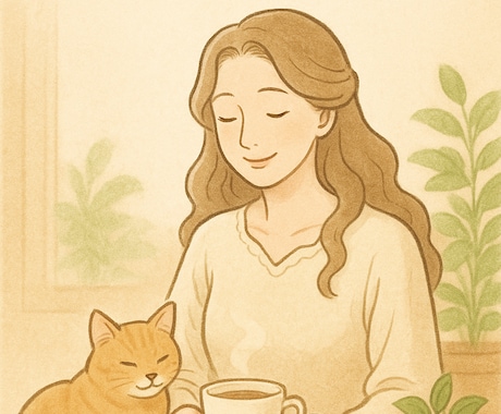 猫と心をほどく癒しのお茶会をします 猫と一緒に心ほぐれる癒しの時をどうぞ イメージ1