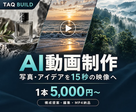 写真やアイデアから短いAI動画を制作します イメージ1