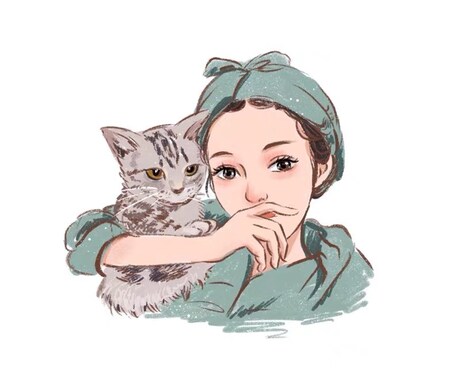 似顔絵アイコン描きます 似顔絵アイコン描きます♪人物、動物どちらでも可能です イメージ2