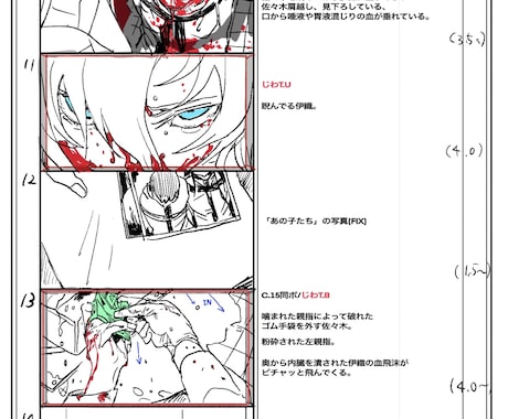 絵コンテや演出で力になります 2D・3D問わず演出に纏わる作業全般お任せください。 イメージ1