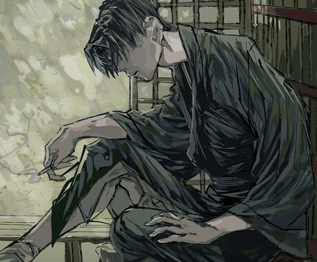 有償で、素敵なイラスト描きます 同人誌の表紙挿絵、ＳＮＳヘッダー、アイコン、携帯待受け イメージ2
