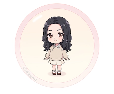 お写真からデフォルメキャラ制作し（グッズ風）ます イメージ1