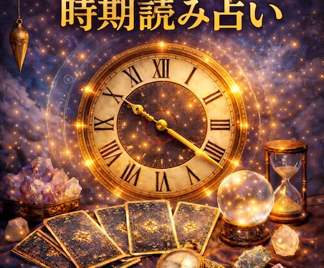 タロット時期読み専用｜未来が動く時期をお伝えします あなたの現在の状況が変化するのは「いつ」？ イメージ1