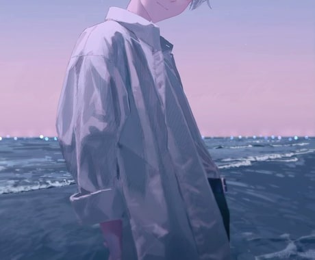 動画用・鑑賞用イラスト描きます (ご希望のポーズ・構図に沿った人物イラスト) イメージ2