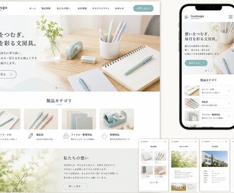 個人・法人向けLP・HP制作をデザインから承ります スマホでも見やすく伝わる高品質なデザインで丁寧に制作します。 イメージ2