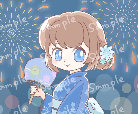 ゆるふわなイラスト描きます 可愛いYouTubeのサムネなど、ゆるふわな絵描きます！ イメージ2