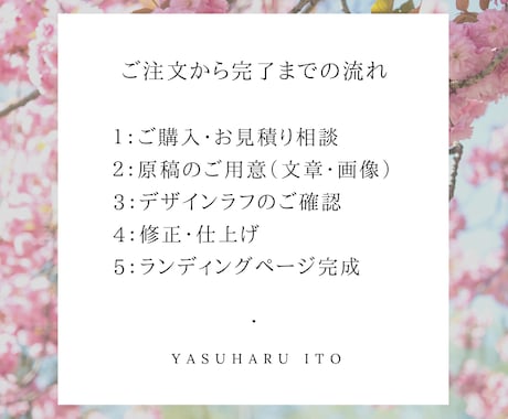 全体企画構成から制作までワンストップで提供致します 大手広告会社１３年勤務後独立、大手企業のLP作成実績あり イメージ2
