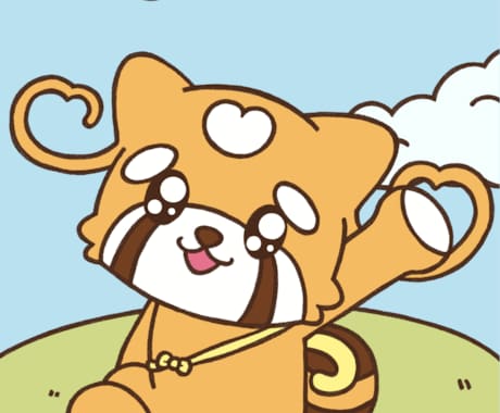 ポップ可愛い動物のキャラクターを描きます 様々な用途に合わせた動物キャラクターを作ります！ イメージ1