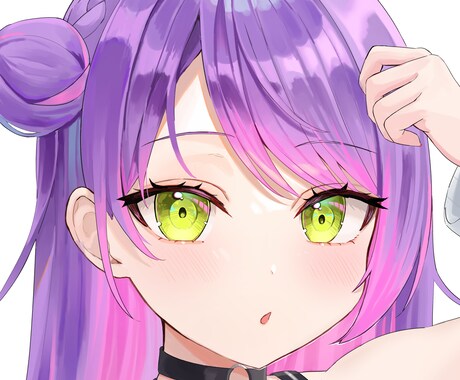 可愛いイラストを制作します アイコン、配信用、歌ってみた動画、グッズなどに！ イメージ1