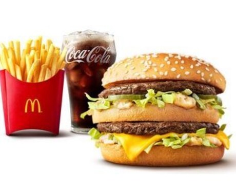 コピー考えます お昼にビッグマックセットとナゲットが食べられる価格設定です。 イメージ1
