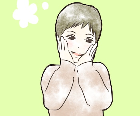 マンガチックな似顔絵イラストを描きます