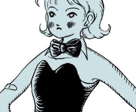 摩訶不思議だけど目を惹く、そんなイラスト描きます イラストレーションを専攻する現役美大生がお届けします！ イメージ2