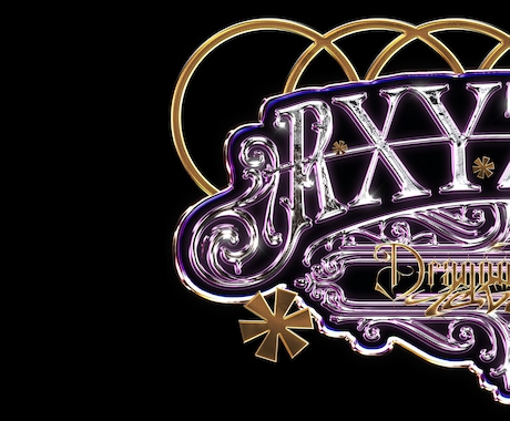 おすすめ：日本では希少な*輝くロゴ*を制作します 豪華なデザインでブランドの高級感やユニークさを演出します。 イメージ2