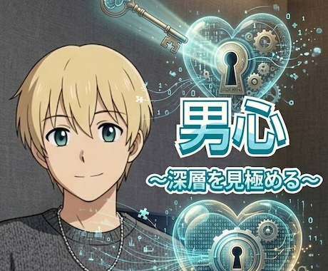 男心を紐解いていきます ☆わからない男の本音ズバリ教えます イメージ2