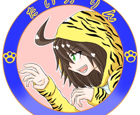 SNSで使用できる素敵なアイコンを作成します 可愛い・カッコいい・ポップでキャッチ―なイラストを描きます。 イメージ2