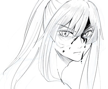 背景に使えるお花など、小物も人物も描きます イメージ1