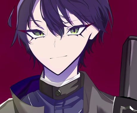 クール系イラスト描きます イメージ1